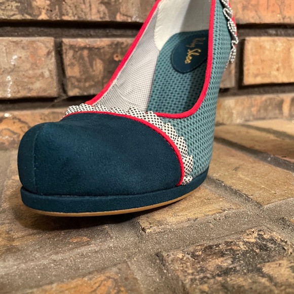 Beautiful Round Toe Ruby Shoo Heels * Size 6/39 - Picture 3 of 7